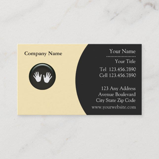 Massage Business Card (Front)