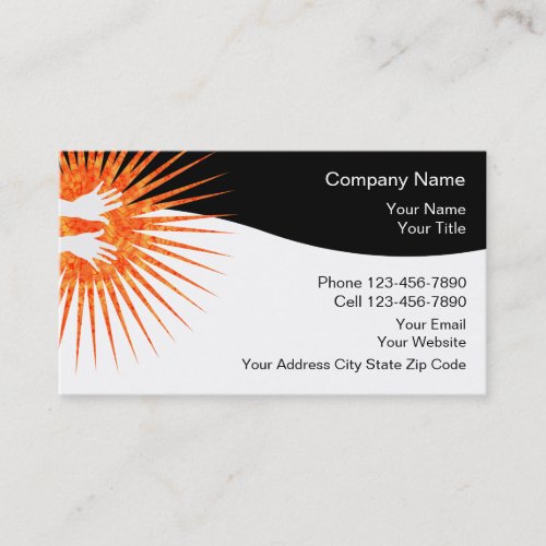 Massage Business Cards