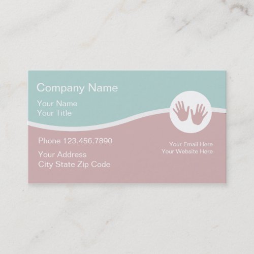 Massage Business Cards