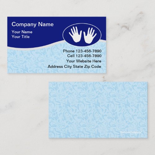 Massage Business Cards