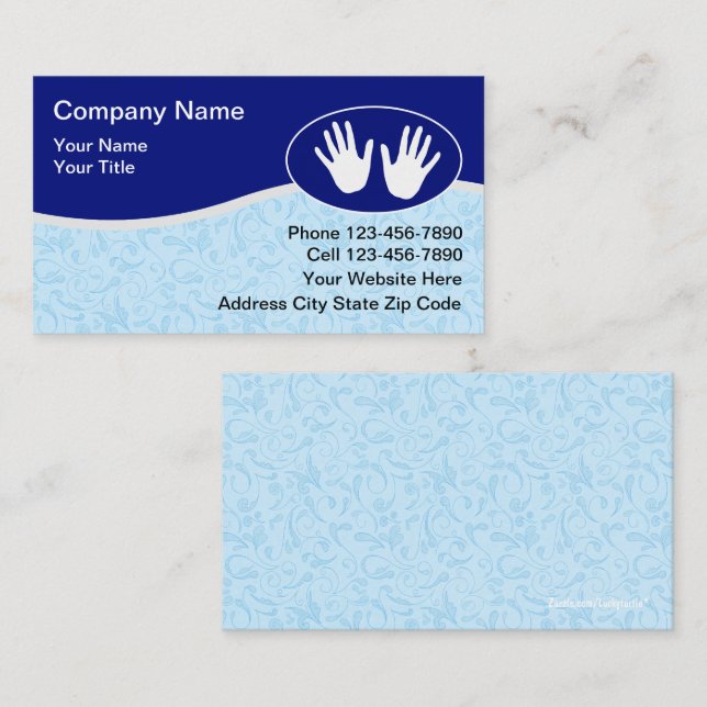 Massage Business Cards (Front/Back)