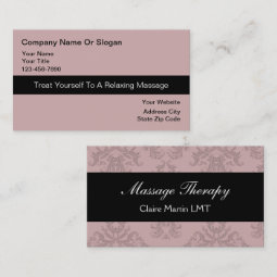 Massage Business Cards | Zazzle