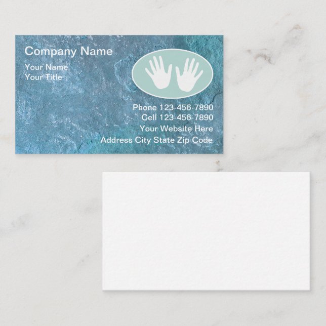 Massage Business Cards (Front/Back)
