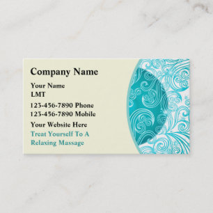 Massage Business Cards