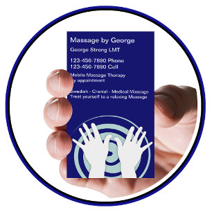 Massage Business Cards
