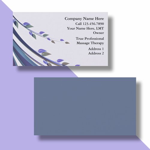 Massage Business Cards