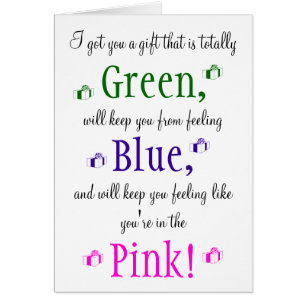 Massage Gift Certificate Presentation