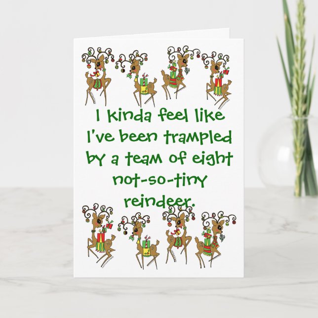 Massage Holiday Wish List Card (Front)