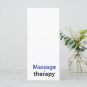 Massage is therapy (Standing Front)
