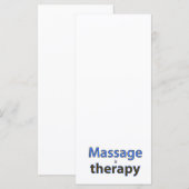 Massage is therapy (Front/Back)