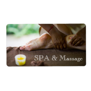 Massage Label