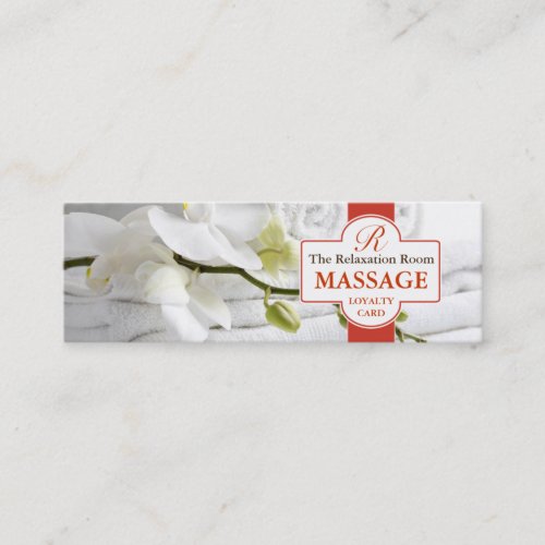 Massage Loyalty Card