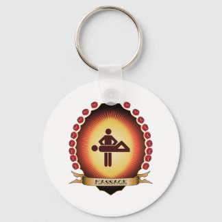 Massage Mandorla Keychain