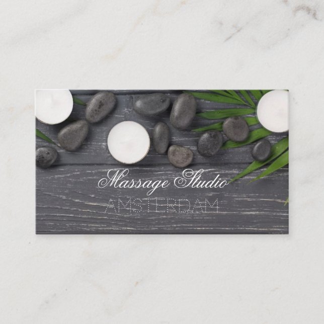 Massage Studio Business Card (Front)