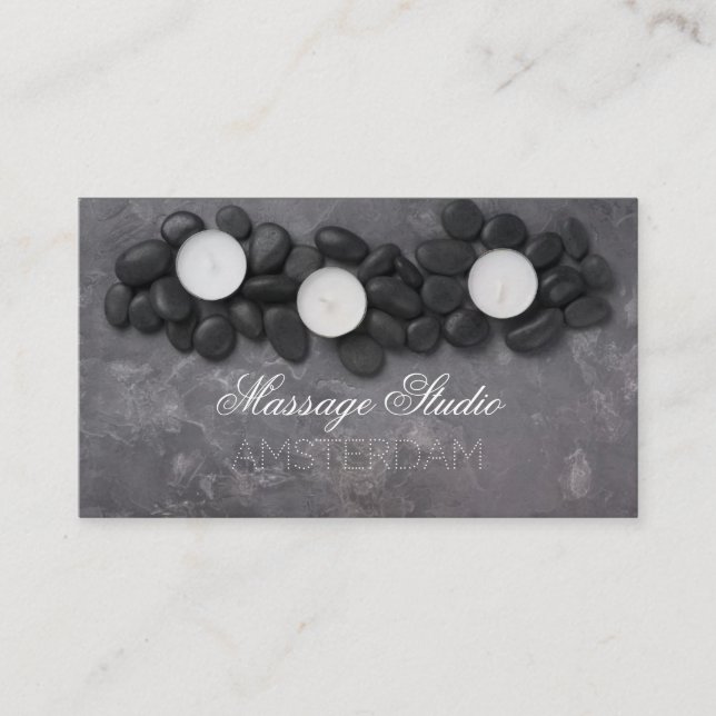 Massage Studio Business Card (Front)