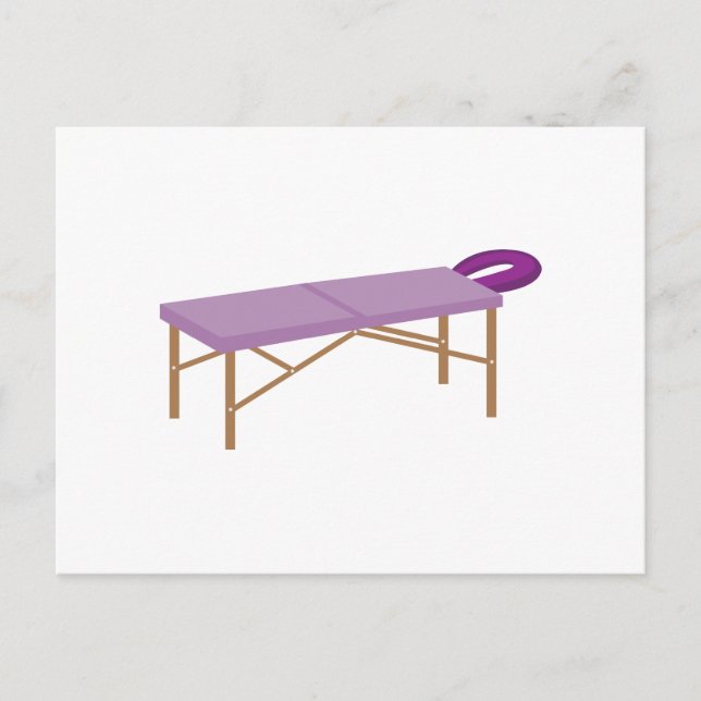 Massage Table Postcard (Front)