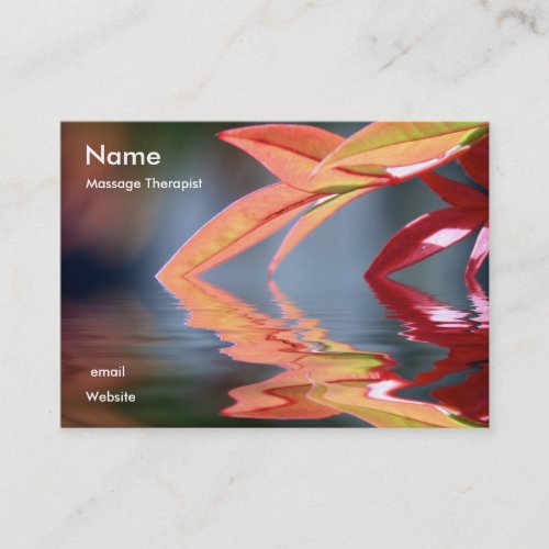Massage Therapis... Business Card