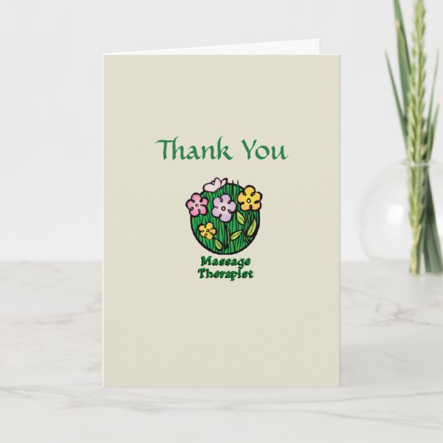 Massage Therapist BL Thank You (Front)