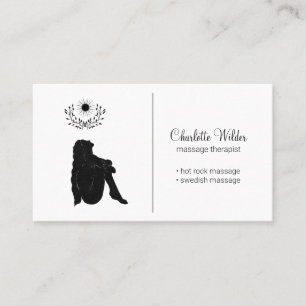 Massage Therapist Business Card