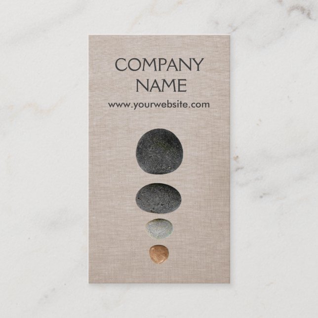 Massage Therapist Business Card (Front)