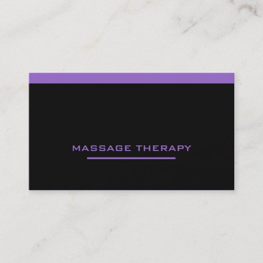 Customizable Massage Therapist Business Card Templates