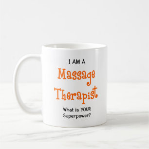 massage therapist coffee mug