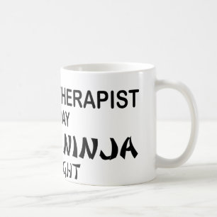 Massage Therapist Deadly Ninja by Night Coffee Mug