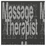Massage Therapist Extraordinaire Fabric