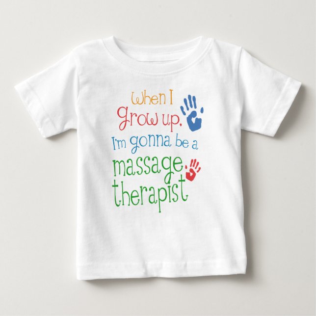 Massage Therapist (Future) Infant Baby T-Shirt (Front)
