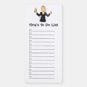 Massage Therapist Gift Idea - Magnetic To Do List Magnetic Notepad