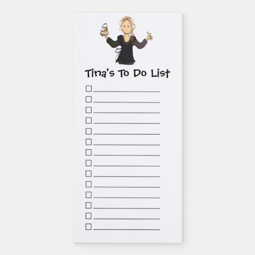 Massage Therapist Gift Idea _ Magnetic To Do List Magnetic Notepad
