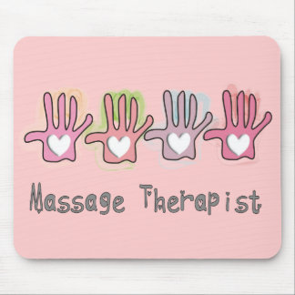Massage Therapist 'Hands" Design Gifts Mouse Pad