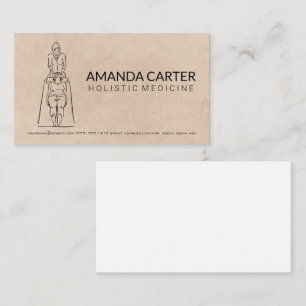 Massage Therapist Healing Business Card
