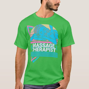 Massage Therapist Massage Therapy Masseuse Retro G T-Shirt