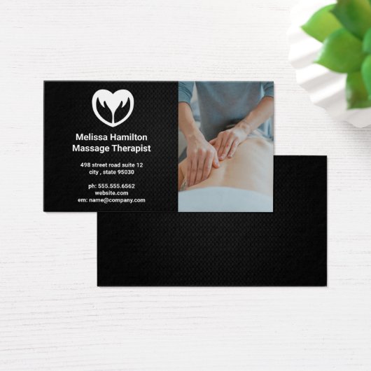 Massage Therapist | Spa | Heart Hands Icon (Desk)