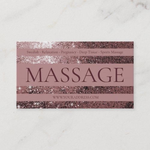 Massage Therapist Swedish Prenatal Body Healling Business Card