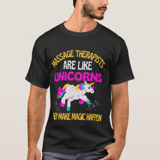 Massage therapist Unicorn , Magical Unicorn Physio T-Shirt