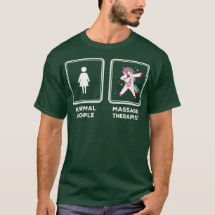 Massage Therapist Unicorn Massage Therapy  T-Shirt