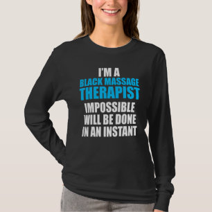 Massage Therapist Wellness Therapy 4 T-Shirt