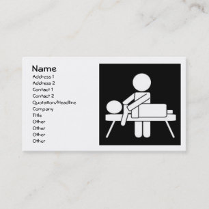 Massage Therapy Business Card