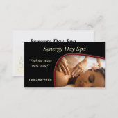 Massage Therapy business card (Front/Back)