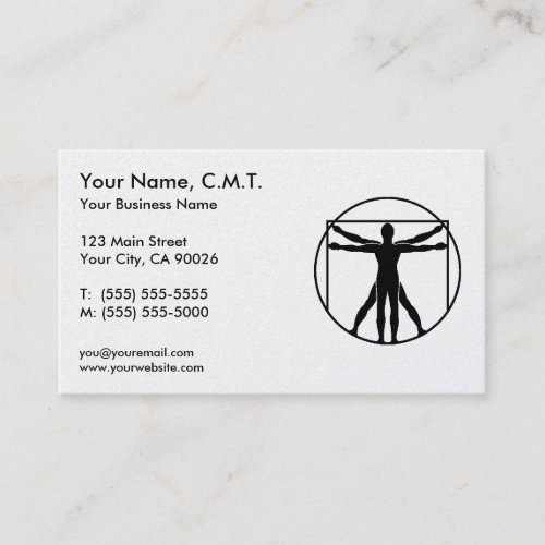 Massage Therapy Business Cards