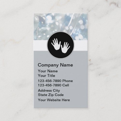 Massage Therapy Business Cards