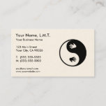 Massage Therapy Business Cards at Zazzle