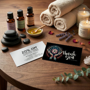 Massage Therapy Healing Hands Energy Spa Thank You