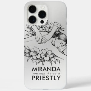 Massage Therapy Healing Hands Energy Spa Wellness iPhone 16 Pro Max Case