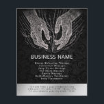 Massage Therapy Healing Hands Energy Spa Wellness Flyer<br><div class="desc">Massage Therapy Healing Hands Energy Spa / Chiropractor / Reiki SPA / Therapist / Makeup Salon / Health Wellness</div>