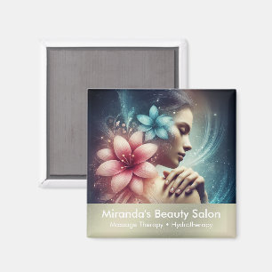 Massage Therapy Healing Hands Energy Spa Wellness Magnet