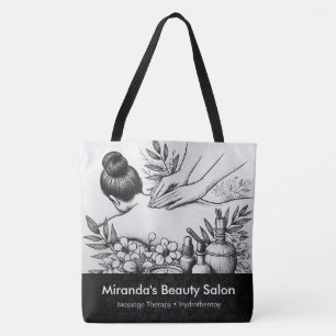Massage Therapy Healing Hands Energy Spa Wellness Tote Bag