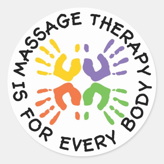 Massage Therapy Is For Every Body Stickers 